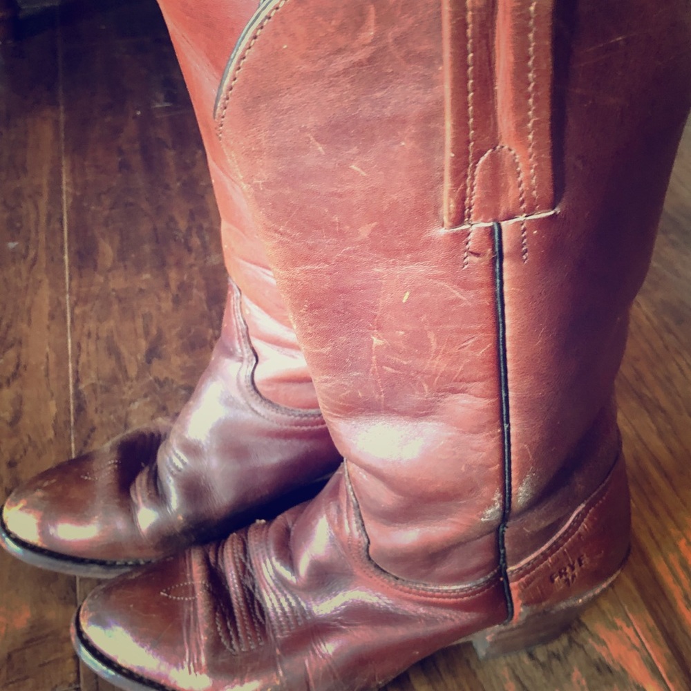 Vintage Frye Western Boots